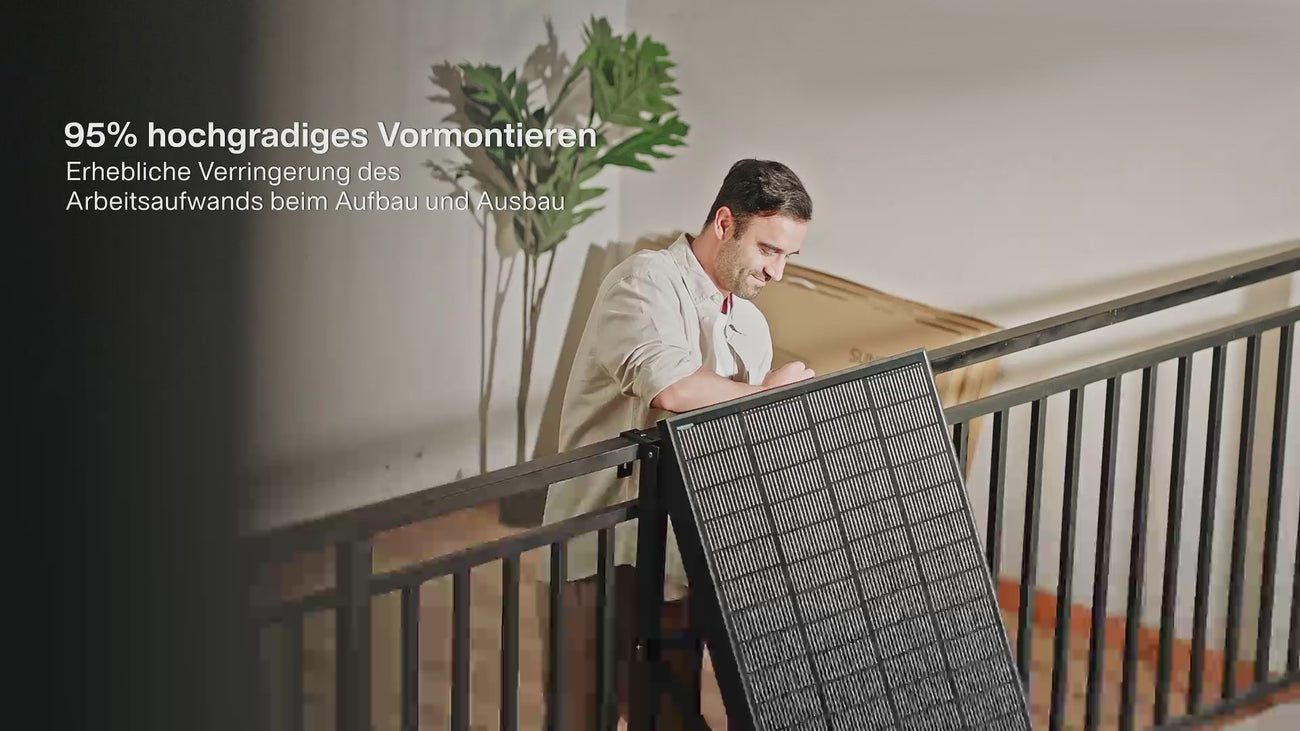 Buy balcony solar system with 0% VAT